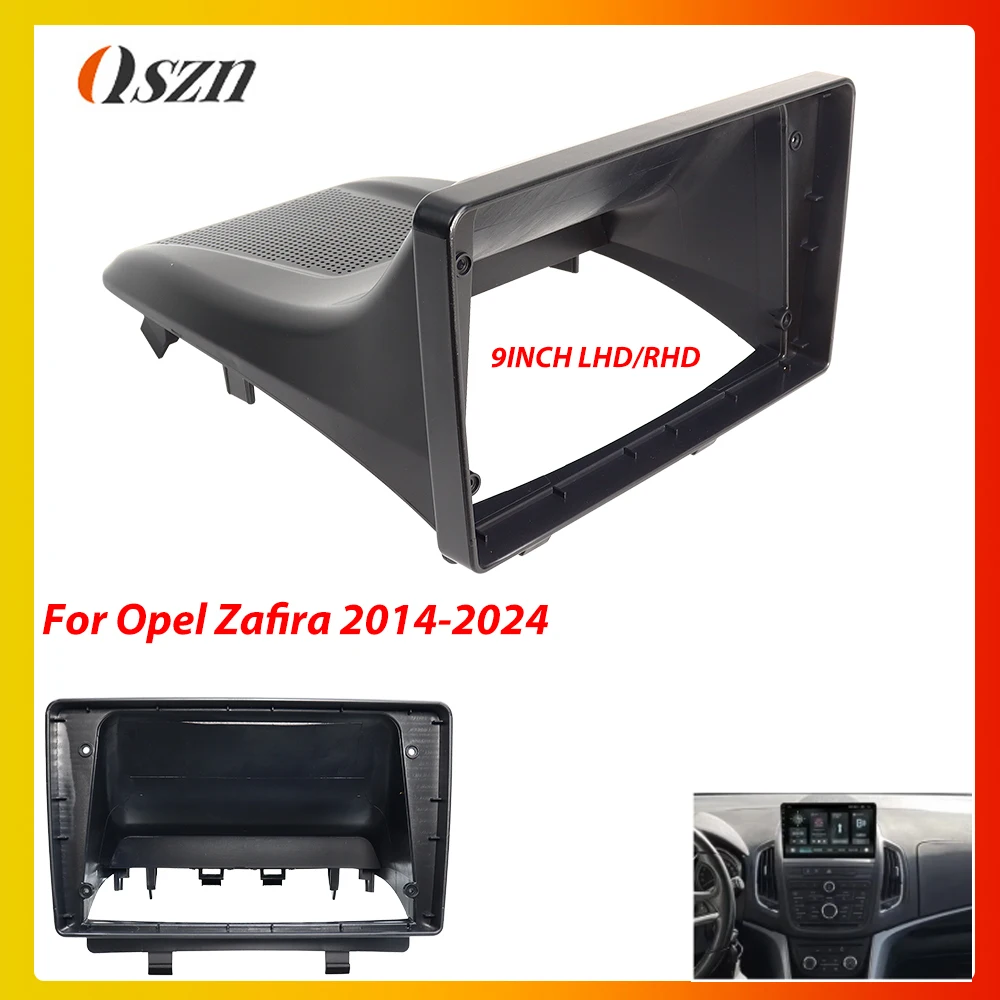 9-calowa ramka samochodowa do Opla Zafiry 2014 2015 2016 2017+ Adapter Canbus Box Android Radio Dash Fitting Panel Kit
