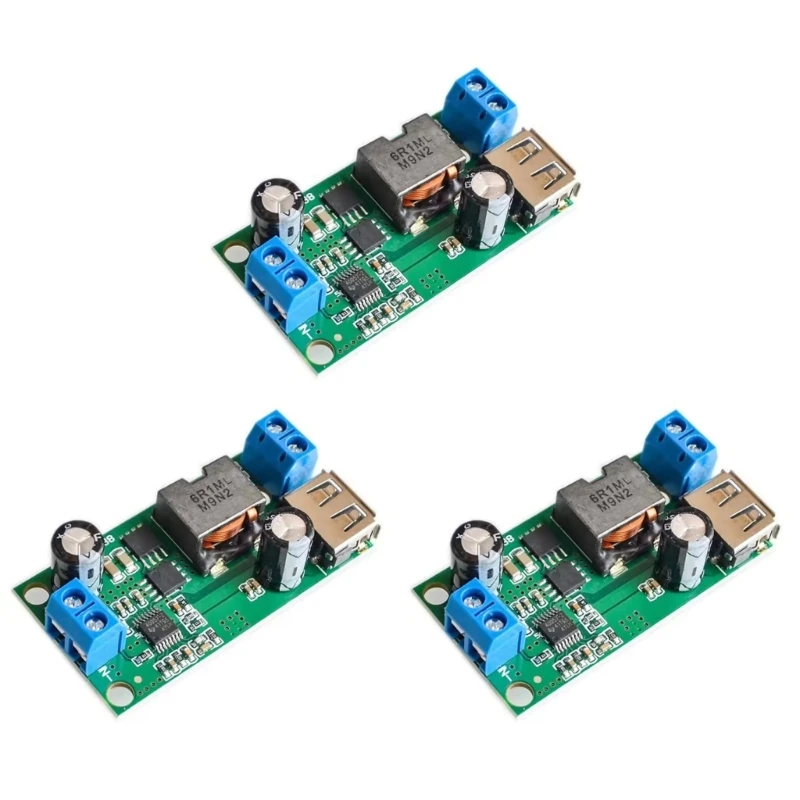 462D 9V 12V 24V 36V To 5V 5A Step Down Synchronous Rectification Power Adapter Power Supply Module Replace for Home Device