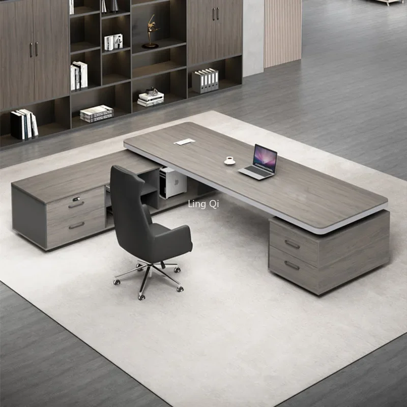 Office Desk Work Desktop Multifunctional Auxiliary Tables Computer Desks Modern Reading Room Home Study Table Organizer Coffee
