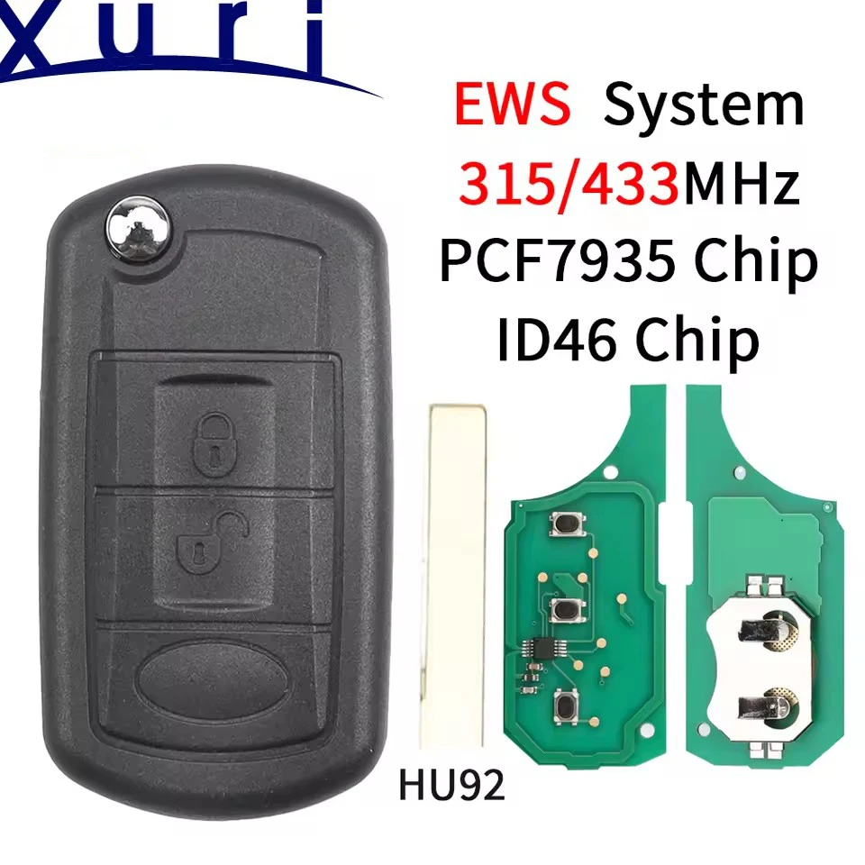 

Ключ от машины Xuri для LAND ROVER Range Rover Vogue 2006-2009 3BT старинный пульт дистанционного управления EWS ID44/ID46 315/433,92 МГц