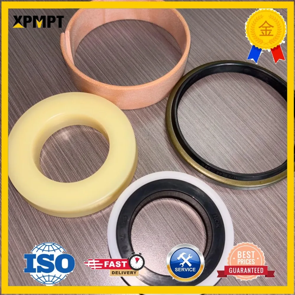Track Adjuster Cylinder Seal Kit Compatible with Komatsu PC300-3, PC400-3 High-Load Cylinders