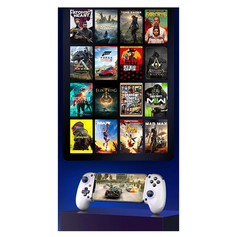 Best-D10 لوحة ألعاب قابلة للتمدد لـ Delta PS4 Android IOS Tablet Switchxbox 400Mah عصا تحكم متعددة الوظائف