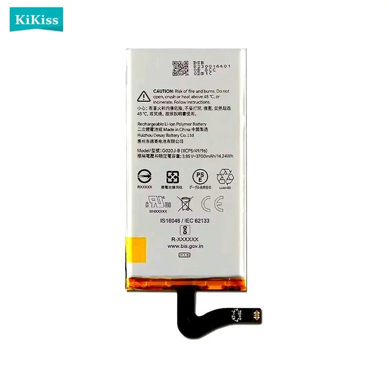 G020J-B Mobile Phone Battery For HTC Google Pixel 4 XL Pixel4 X 3700mAh High Quality