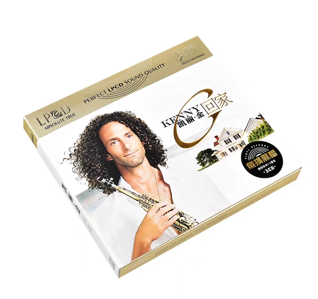 Kenny G American Saxophonist Musician Classic Music Songs 3 CD Box Set Orchestral Saxophone Pure Music LPCD Disc