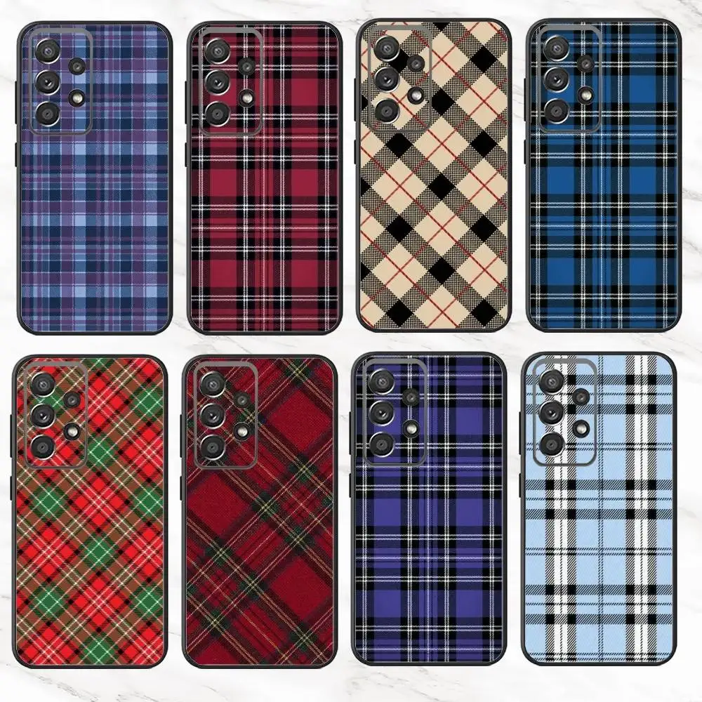 

Clan Stewart Dress Tartan Phone Case For Samsung S25,S24,S21,S22,S23,S30,Ultra,S20,Plus,Fe,Note,10,9,5G Black Cover