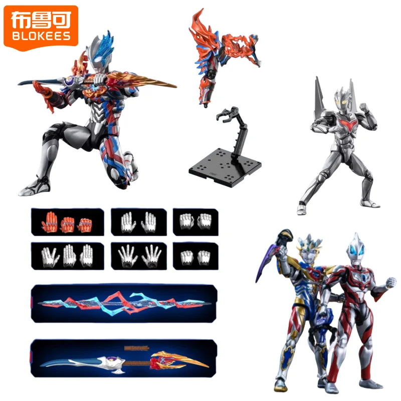 

Новые оригинальные фигурки Blokees Noah Blaze Sero Ultraman Legendary Edition, сборная модель игрушки, коллекционные фигурки