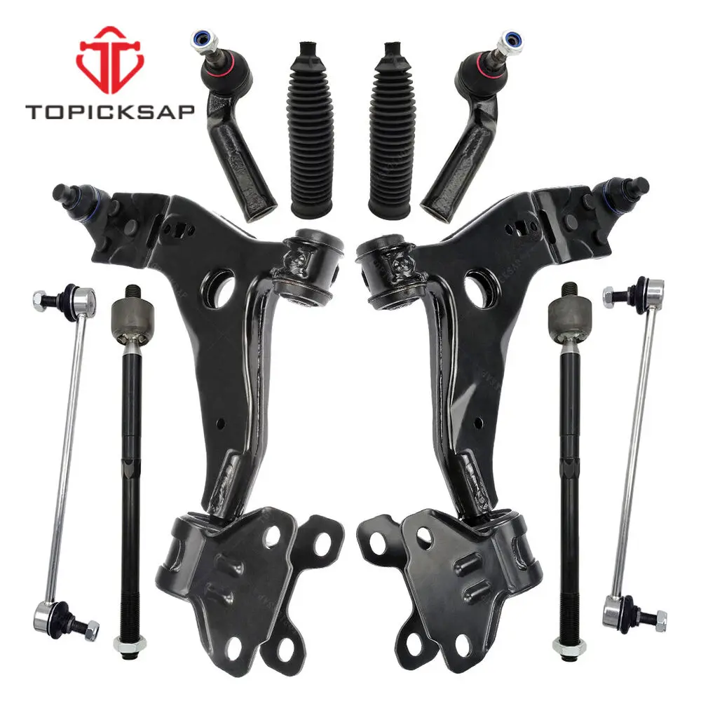 TOPICKSAP Front Lower Control Arm Stabilizer Sway Bar Link Ball Joint Kit for Ford Escape 2013 2014 2015 2016 - 2018 CV6Z3079C