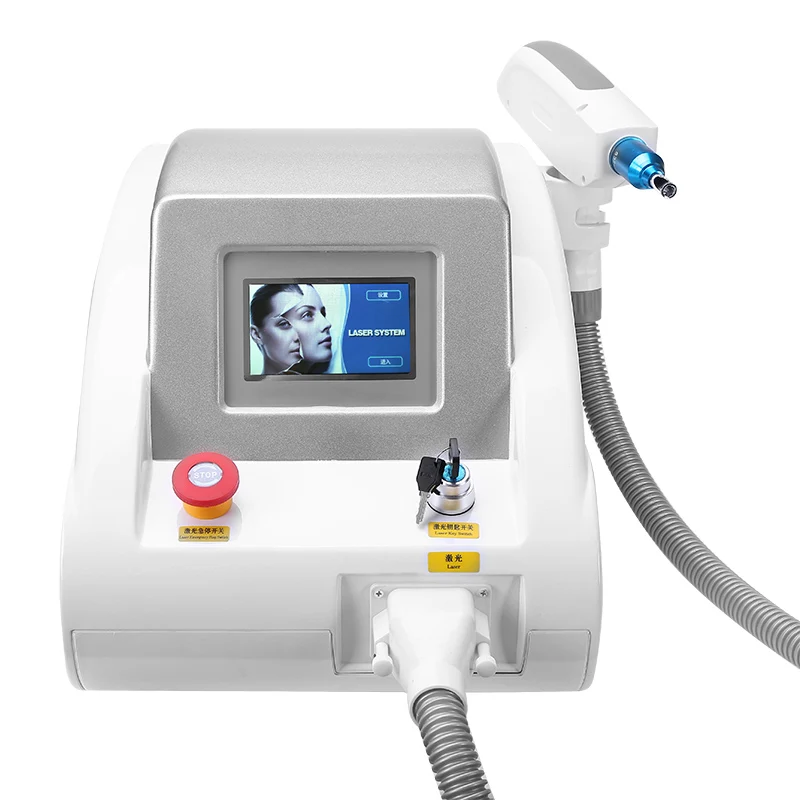 Q-switch-láser ND YAG para eliminación de tatuajes, dispositivo de blanqueamiento Facial, eliminador de cejas, punto rojo