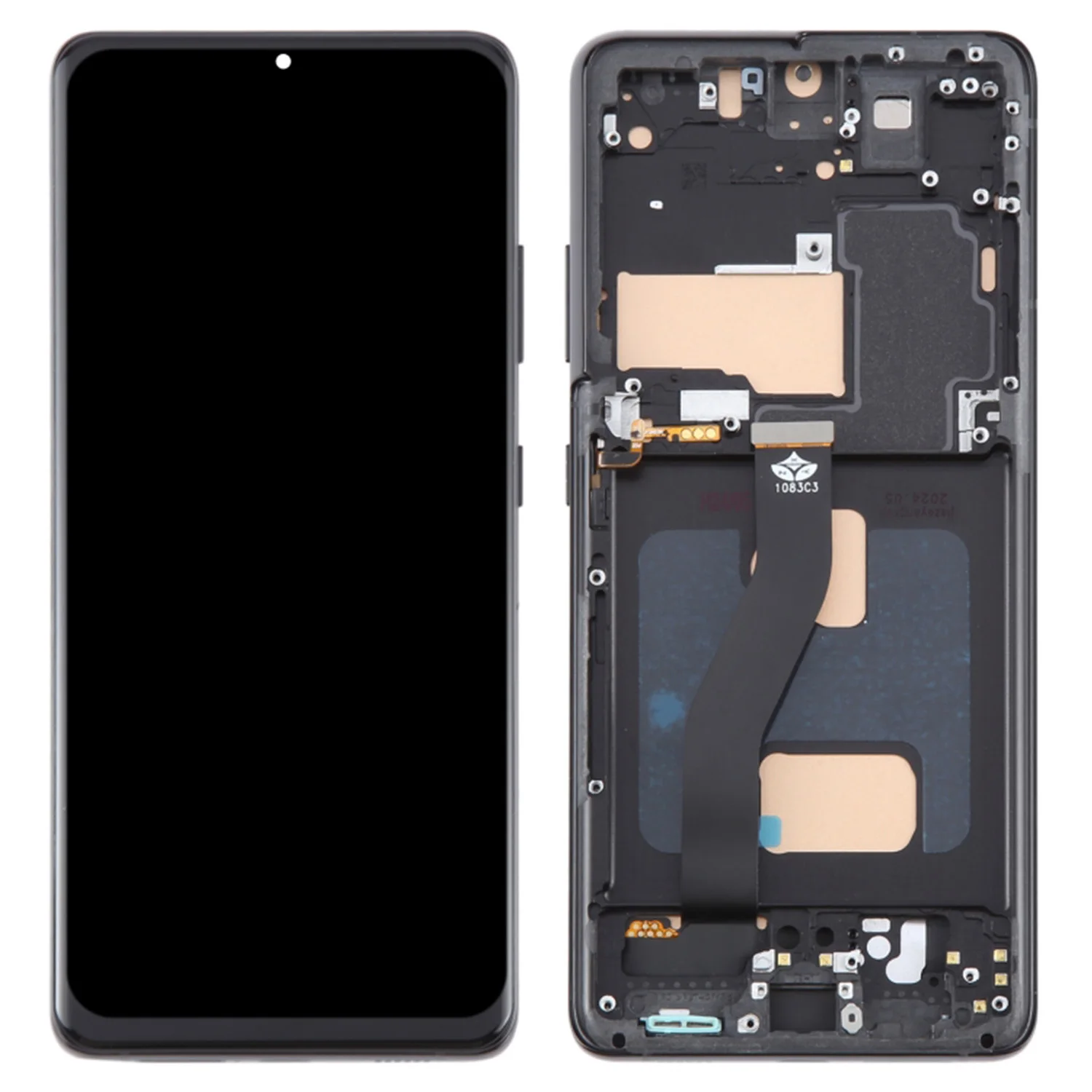 for-samsung-galaxy-s21-ultra-5g-g99-grade-c-lcd-screen-and-digitizer-assembly-frame-part-tft-without-logo--black