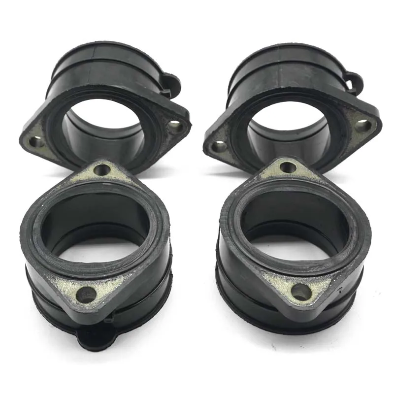 Carburetor Interface Intake Manifold Adapter Joint Boots Set For KAWASAKI GPZ1100 E ZXT10E 1995 1996 1997 1998 ZRX1100 1997-2000