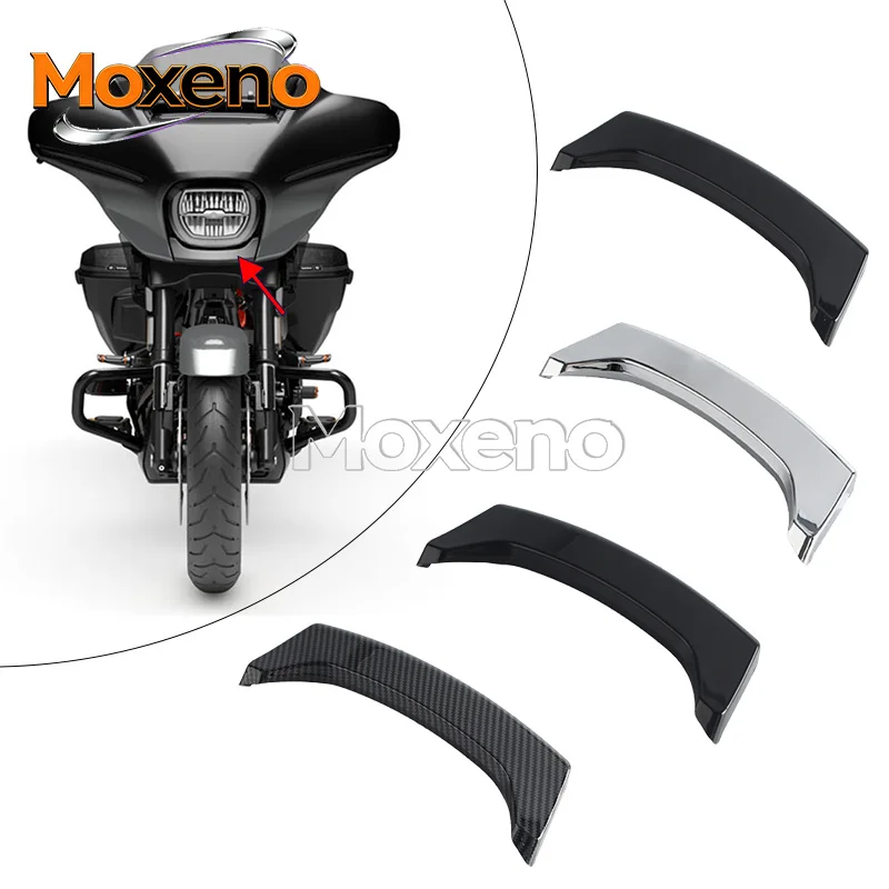 

Motorcycle Black Carbon Chrome Fairing Lower Body Trim Precision Molded Seamless For Harley Street Glide CVO 2023-2025 Models
