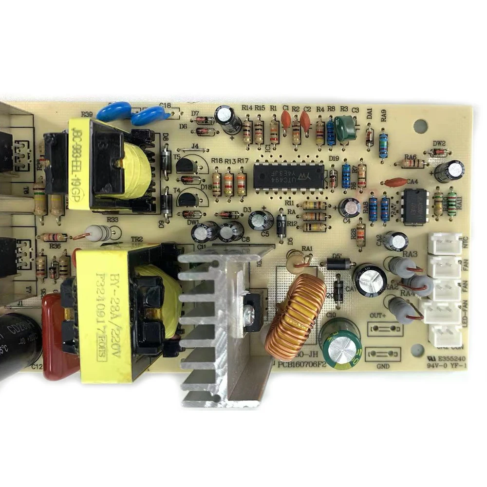 HYS5A60-JH BY-23A PCB 160706 F2 220V อินพุตไวน์ Cooler ควบคุมตู้เย็นอุปกรณ์เสริม Power Circuit Board