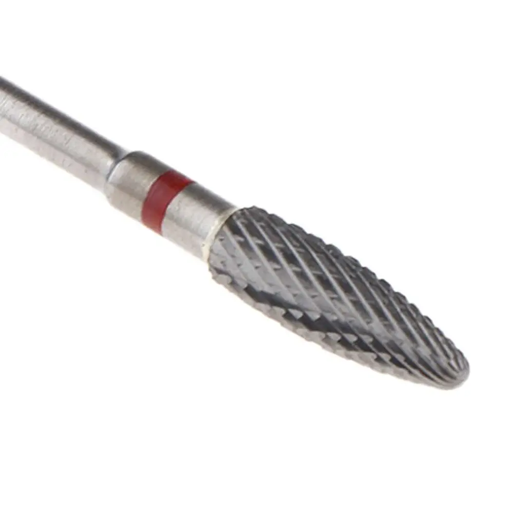 Empurrador de cutícula de unha de carboneto profissional menos poeira acrílica