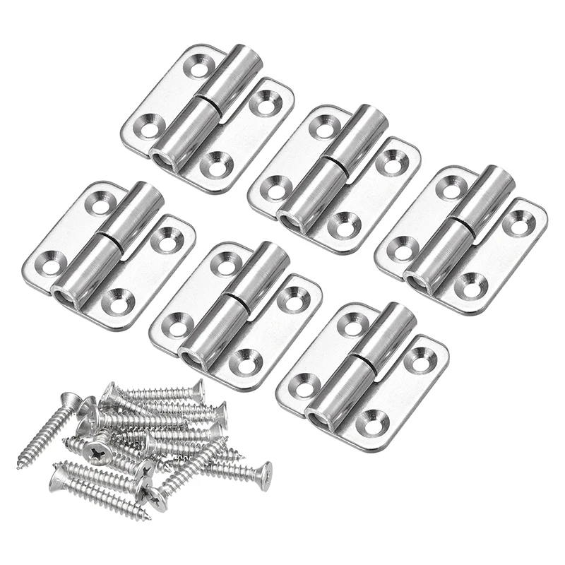 2/4/6PCS Lift Off Hinge Detachable Hinge Slip Joint Flag Lift Hinges Door Hardware Stainless Steel For Electrical Cabinet Boxes