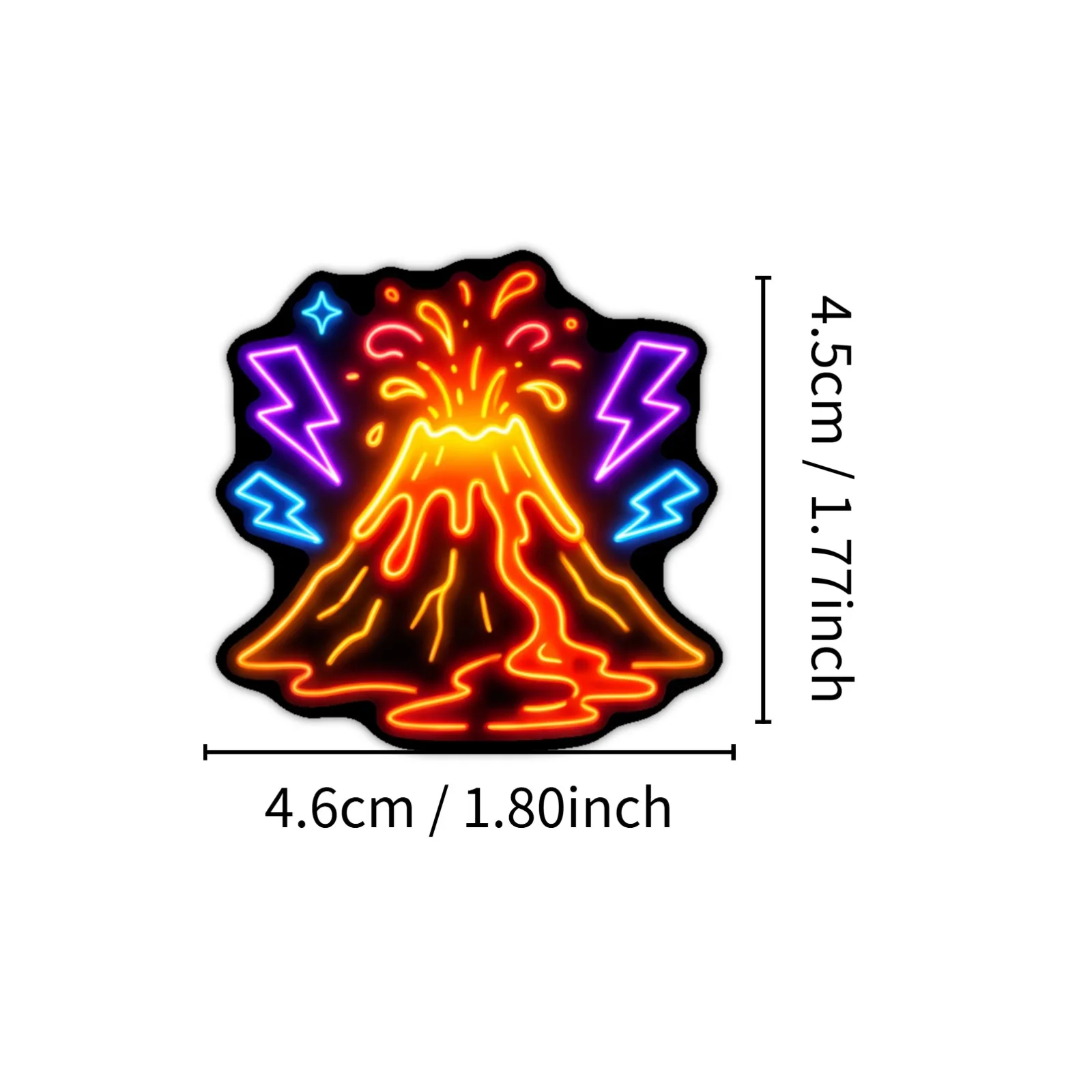 50Pcs Neon Dinosaur Stickers Waterproof for Journal Skateboard Helmet Reward DIY Unique Creative Decor Decals