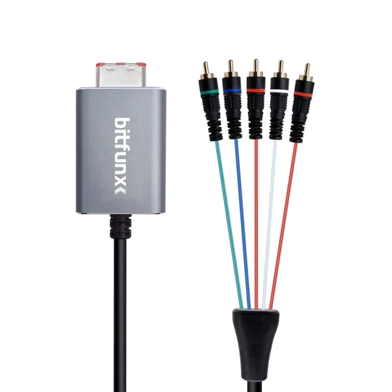 B49C Bitfunx For Gamecube NGC Digital For Console Component Video 5RCA Ypbpr Cable AV Output High Quality Image view 4