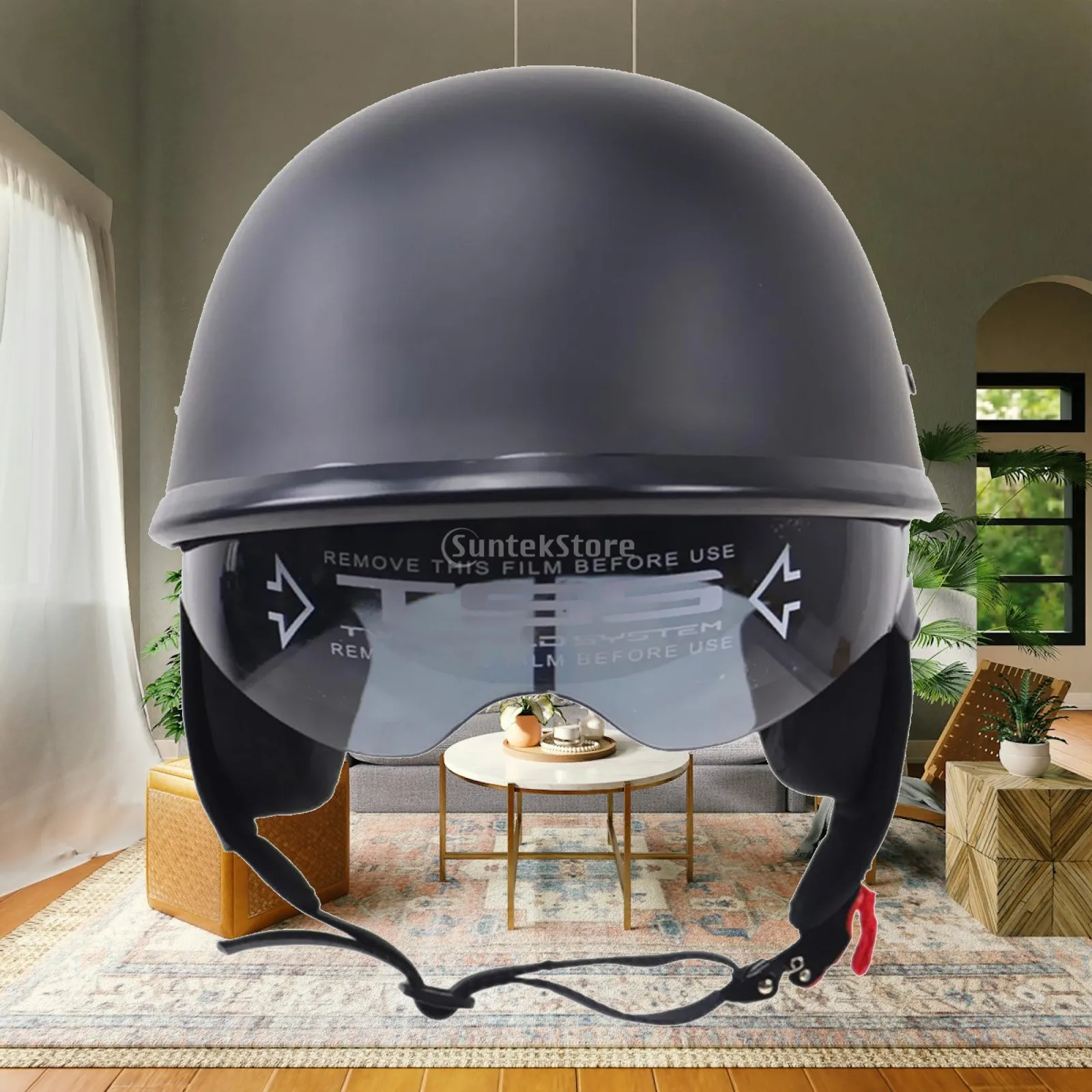polycarbonate-half-helmet-motorcycle-dirt-bike-sports-head-protector-quick-release-visor-for-urban-commute