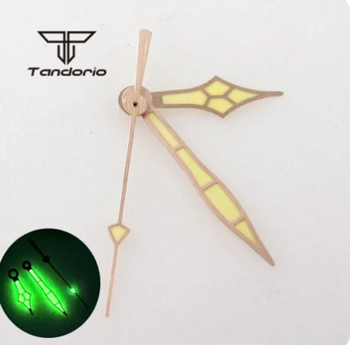 Rose Gold brushed Snack Watch Hand for NH35A NH36A NH70 NH72 4R35 ETA 2824 2836 PT5000 ST2130 Dive VIntage Watch Mod Parts