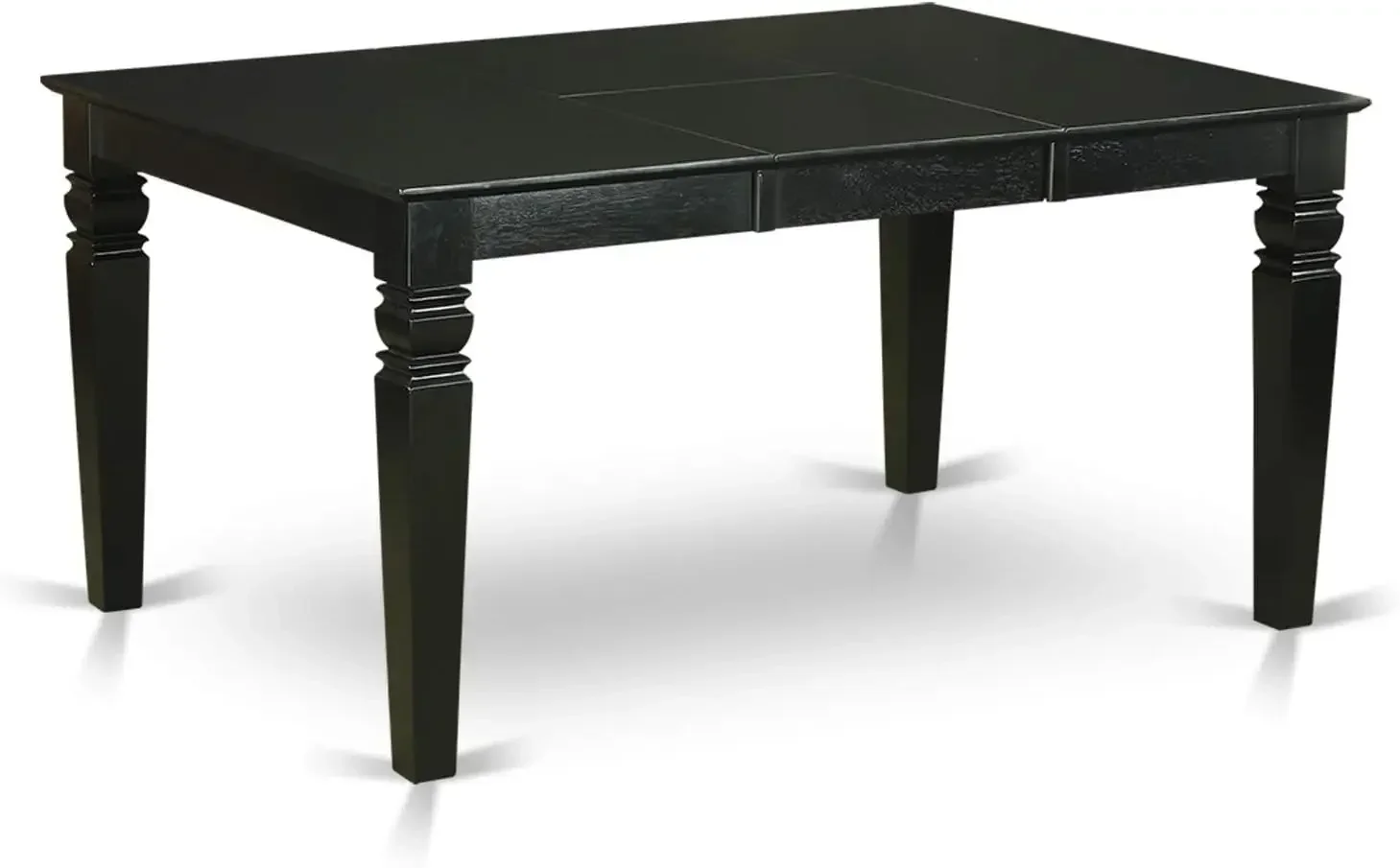 

A Weston 7 Piece Room Furniture Set Consist of a Rectangle Kitchen Table with Butterfly Leaf and 6 Dining Chairs