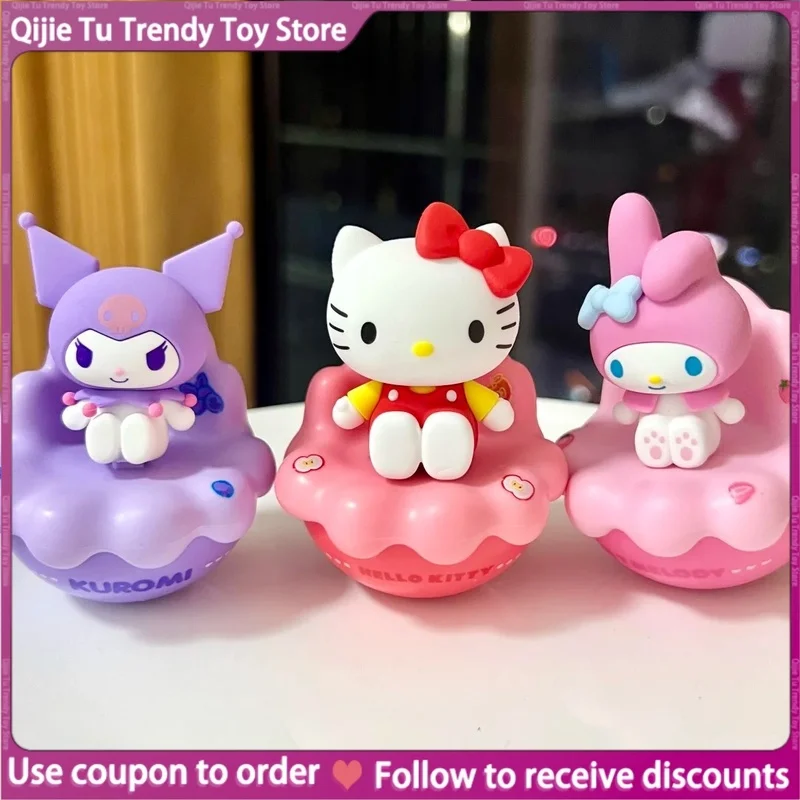 

Tumbler Series Blind Box Kuromi Hello-Kitty My Melody Cute Gift For Girls Holiday Surprise Collectible Ornament Decoration 7.5cm