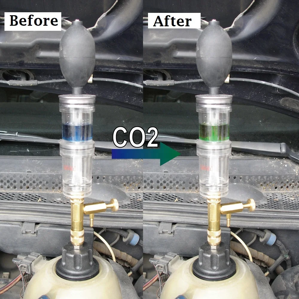 Imagem -04 - Sistema de Refrigeração Testador Co2 Gaxeta Gás Detector de Vazamento de Combustão Fluida