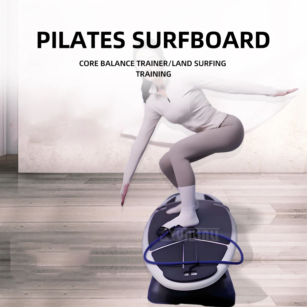 Pilates Dopamine Surfboard for Land Surfing Yoga Studio Core Training Balance Board Fitness Equipment