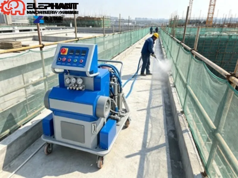 PU Foam Spray Machine High Pressure Heavy Duty Spraying Equipment Reinforced Pump For Stable Industrial Spraying Work