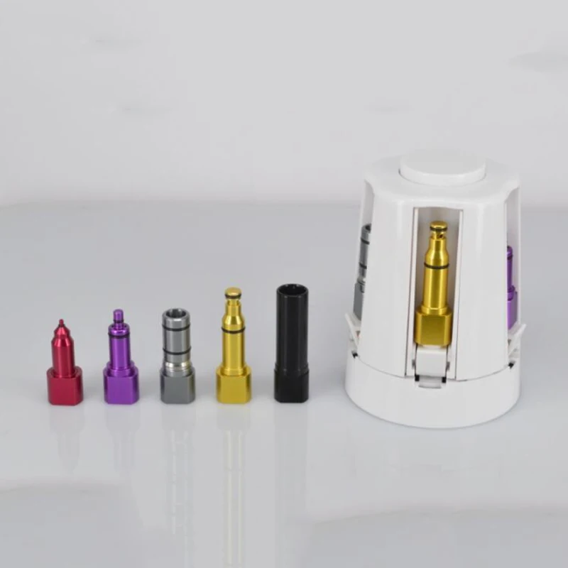 Dental Turbine Oiler Mini Lubricator for Handpiece Cleaning Lubricating Oil Adapter