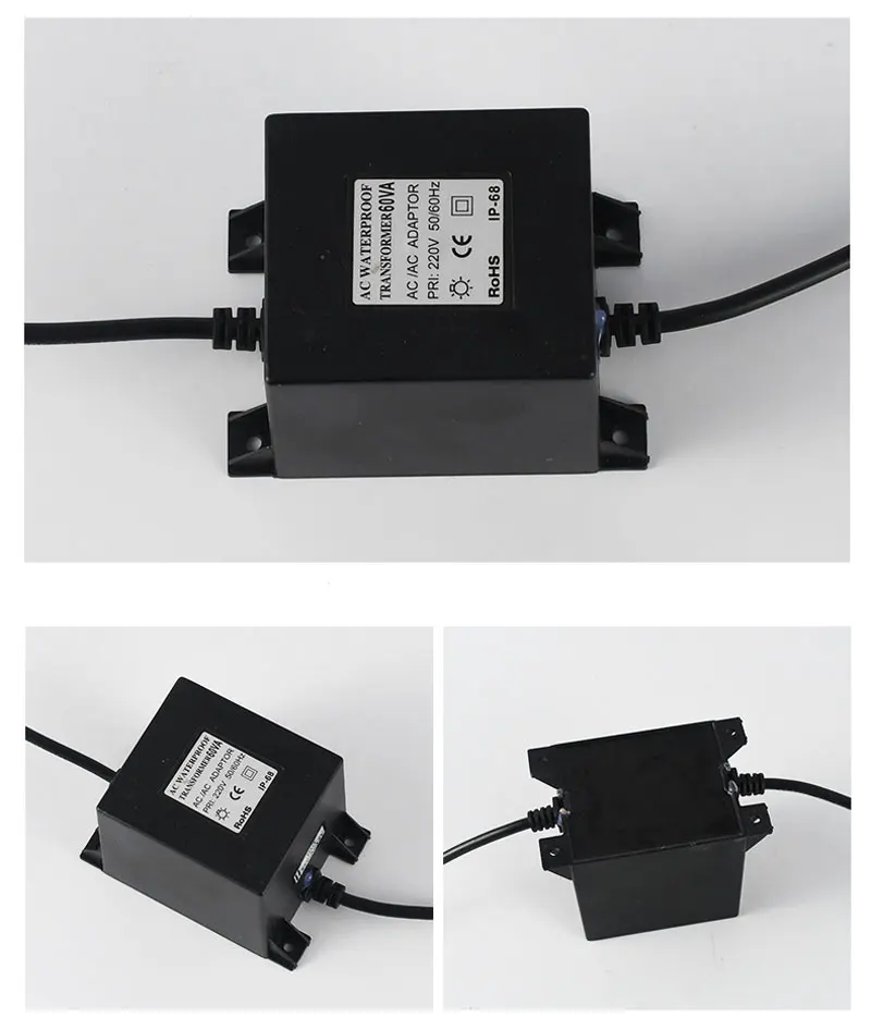 LED Waterproof Transformer Provides Pool Light Underwater Light 220v Transformer AC24v 12v AC Potting DC Transformer Ring Contro