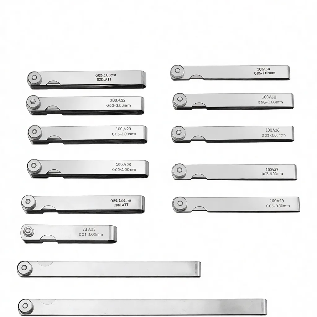 Metric Imperial Stainless Steel Feeler Gauge Set Accurate Gap Width Measurement Tool For Engine Valve Adjustment