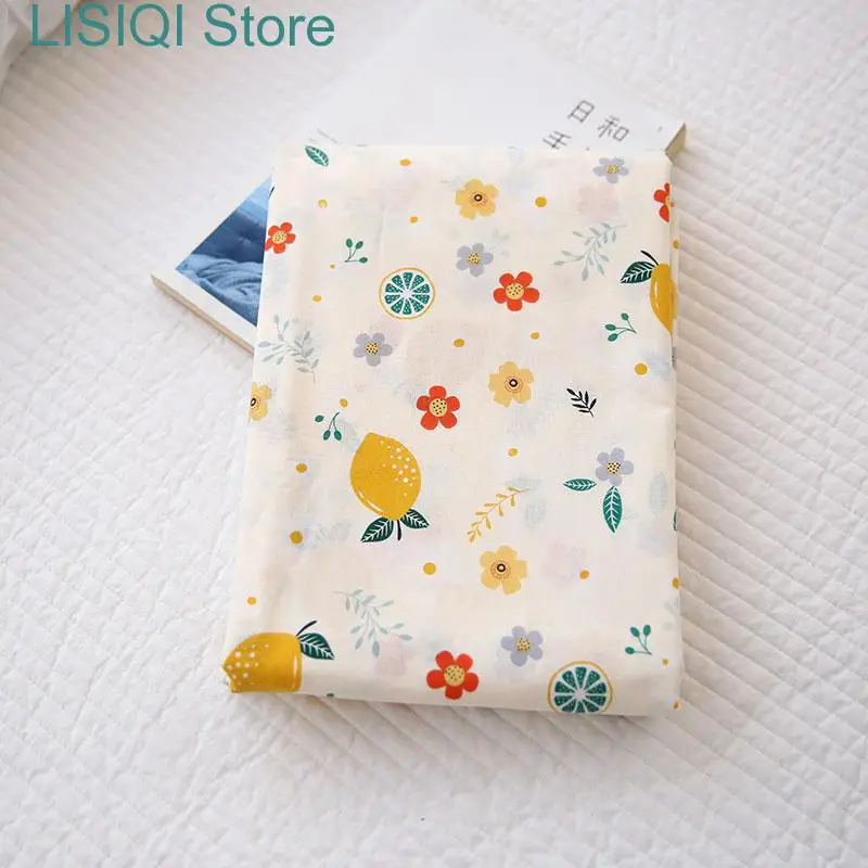 New Cotton Bed Sheet Soft & Breathable Crisp Cooling Sheets Floral Printed Flat Sheets Moisture Wicking Beddings 1 Piece