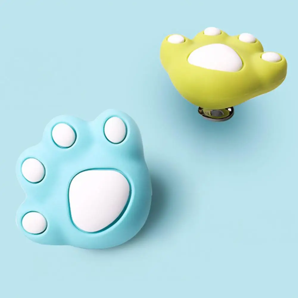 

Cute Bear Paw Cabinet Handle,Silicone Soft Furniture Handles Baby-Friendly Cabinet Knob for Children's room