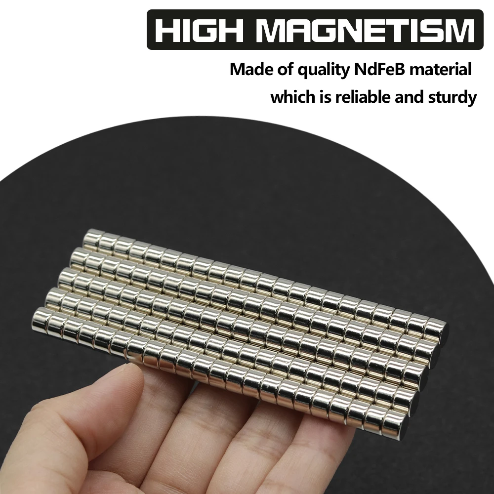 5/10/20/50/100Pcs 7mm x 5mm N35 NdFeB Round Magnet Super Powerful Neodymium Magnets  Strong Permanent Magnetic imanes Disc 7x5