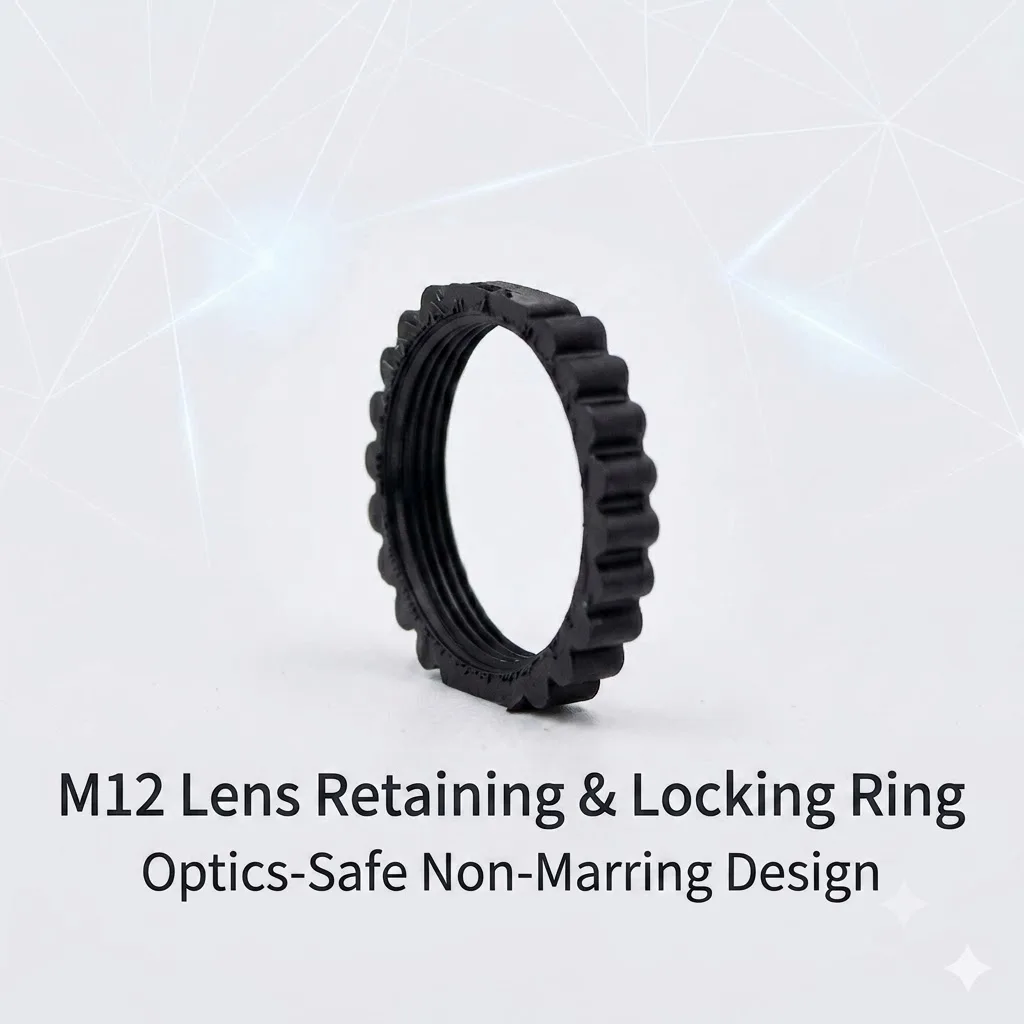 1000 Pcs/Lot CCTV Lens Mount Holder Fixing Ring M12 Lens Fastening Ring Pressing Ring M12*0.5 Fixing Nut Lock Security Protect