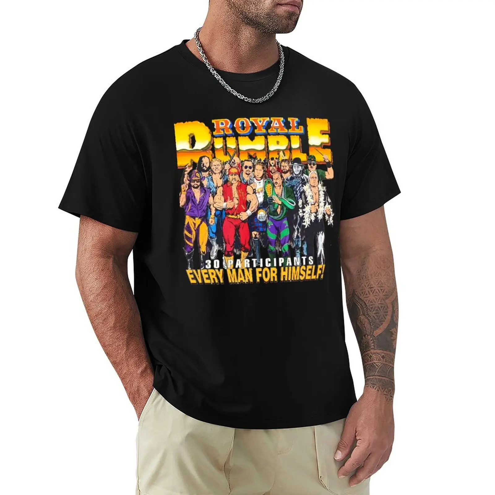 1992 Rumble! T-Shirt anime t shirts for man T-Shirt