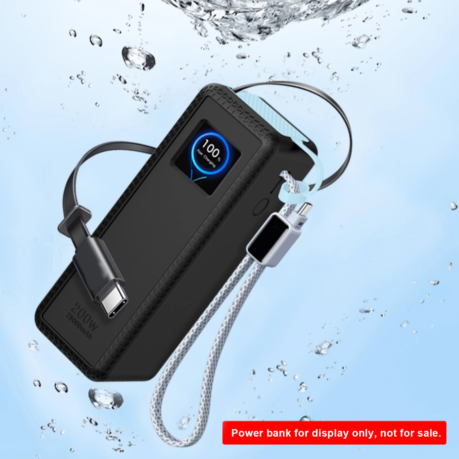 Portable Protective Cover for UGREEN 200W with Anti-Lost Strap Protector Sleeve Shell Portable Travel Carrying Case