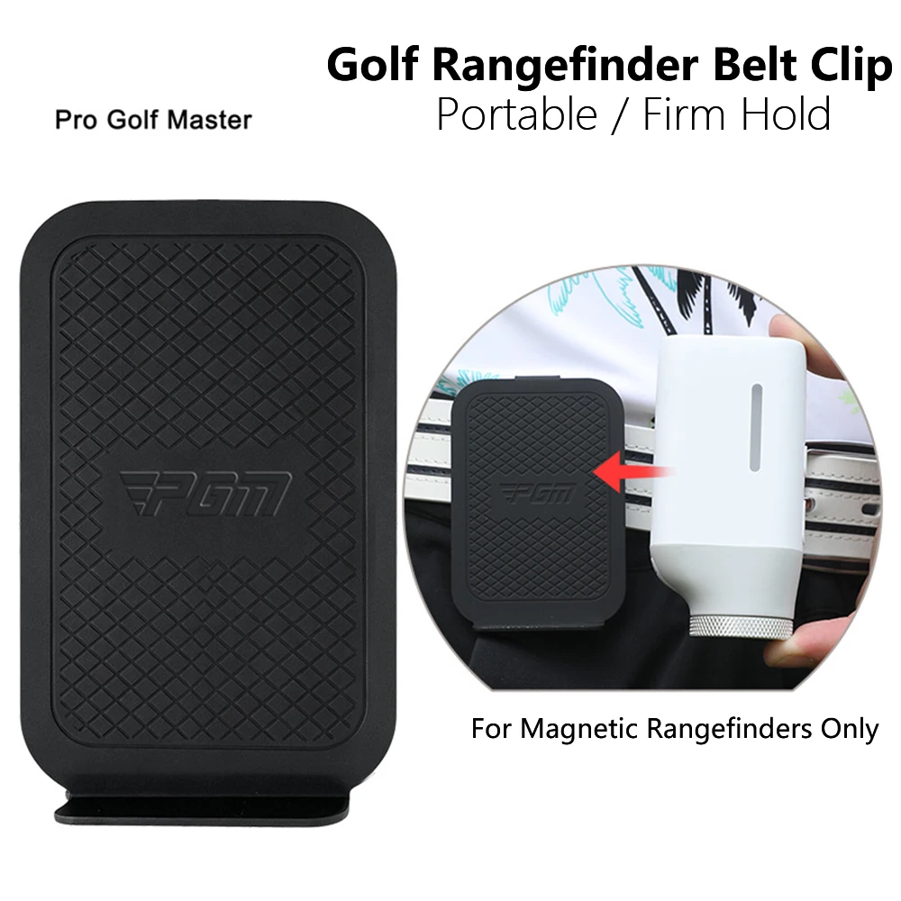1pc Golf Rangefinder Magnetic Belt Clip Waist Holder Lightweight Fit for Magnetic Attraction Rangefinders
