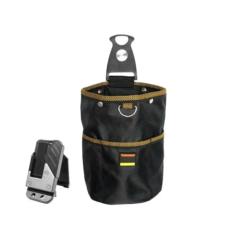 

Small Waist Carpenter Tool Bag Waterproof Small Tool Bag Woodworking Pouch Construction Hardware Organizers Quick Release