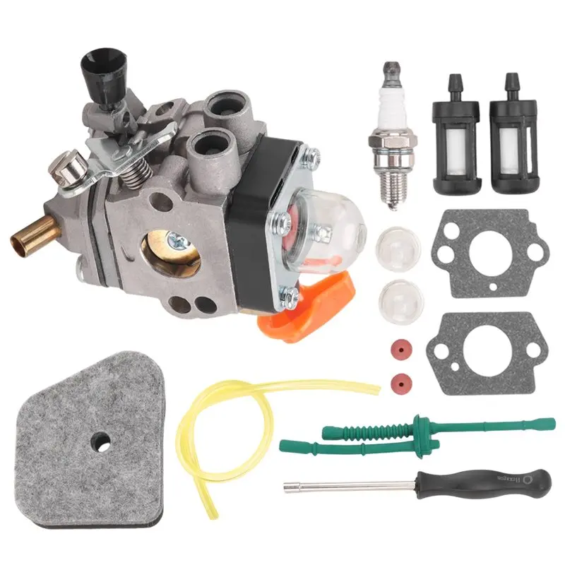 

ABLK Carburetor Kit For STIHL FS90 FS110 HT101 FS130 FS100 = KM110R KM130 HL100 HT100 FS130R FS87 FS100R HL90 Carb Trimmer