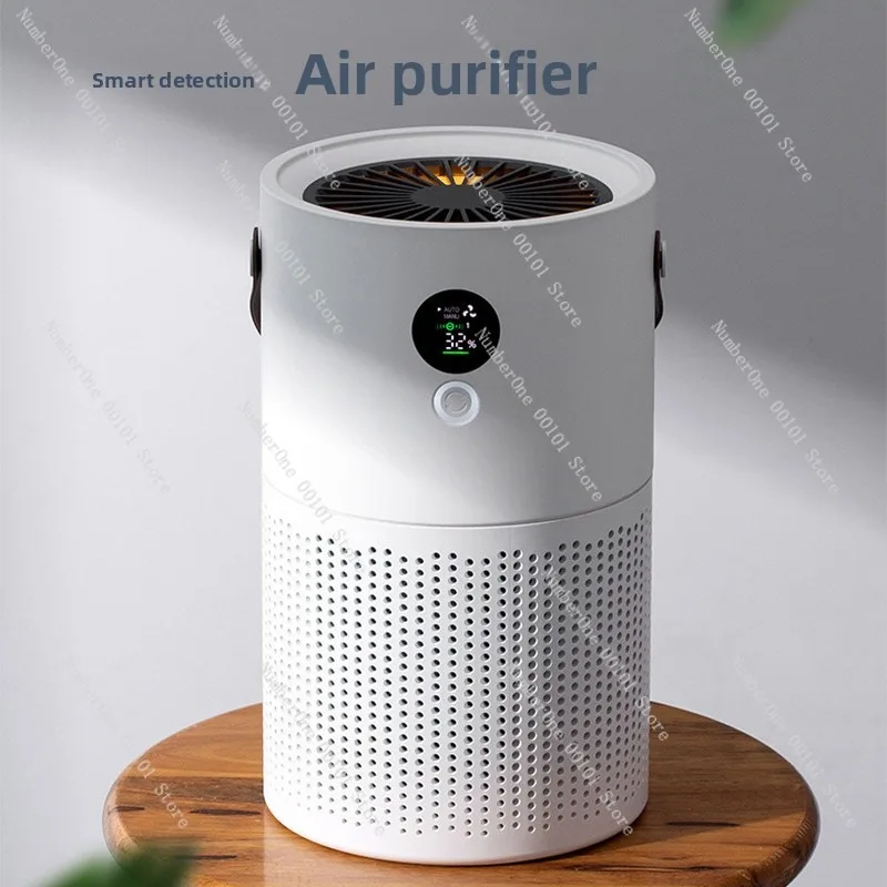 Portable air purifier: indoor household desktop negative ion charging model, dust removal and odor removal formaldehyde PM2.5.