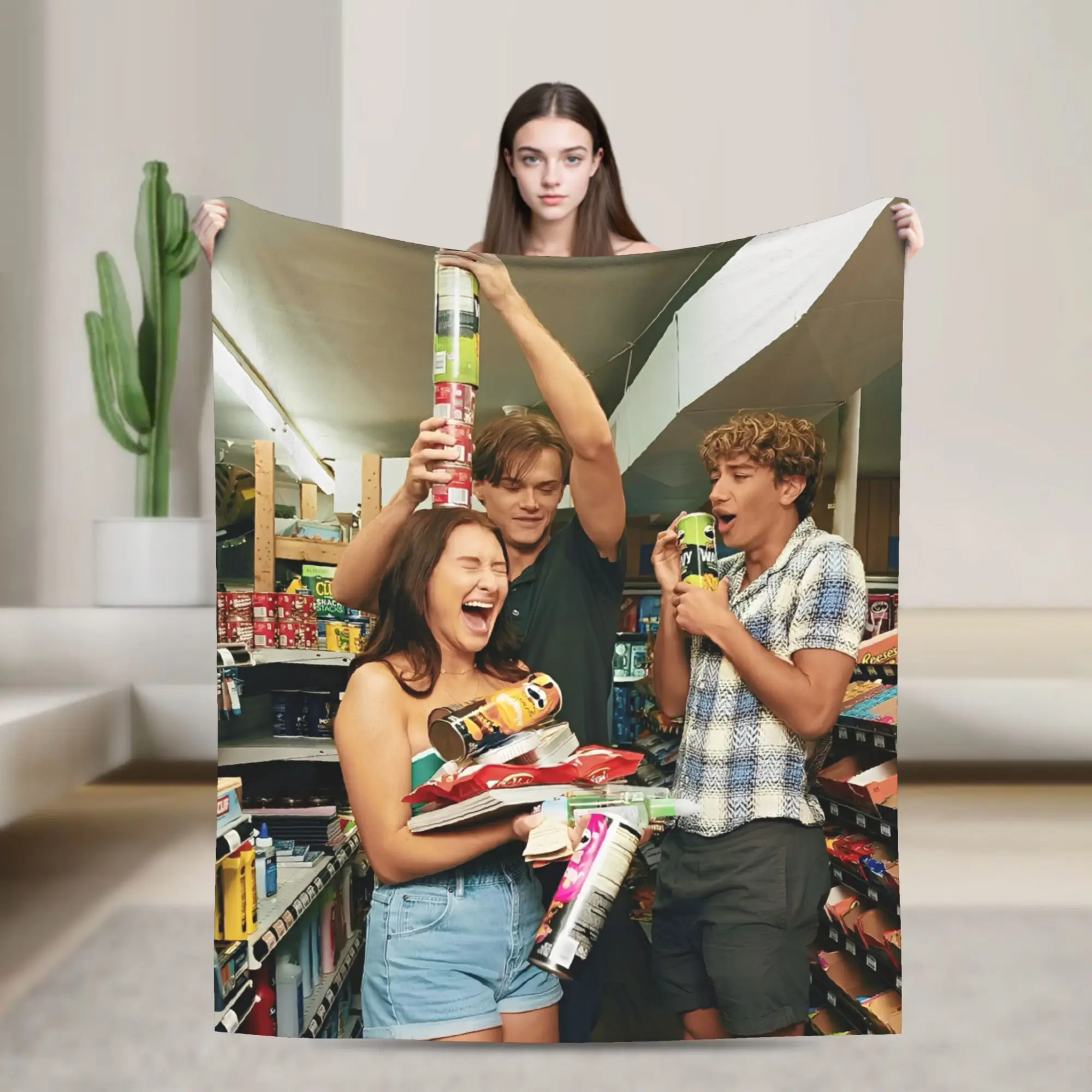 The Summer I Turned Pretty TSITP Blankets Fleece  Comfortable Ultra-Soft Throw Blanket for Bedroom Quilt