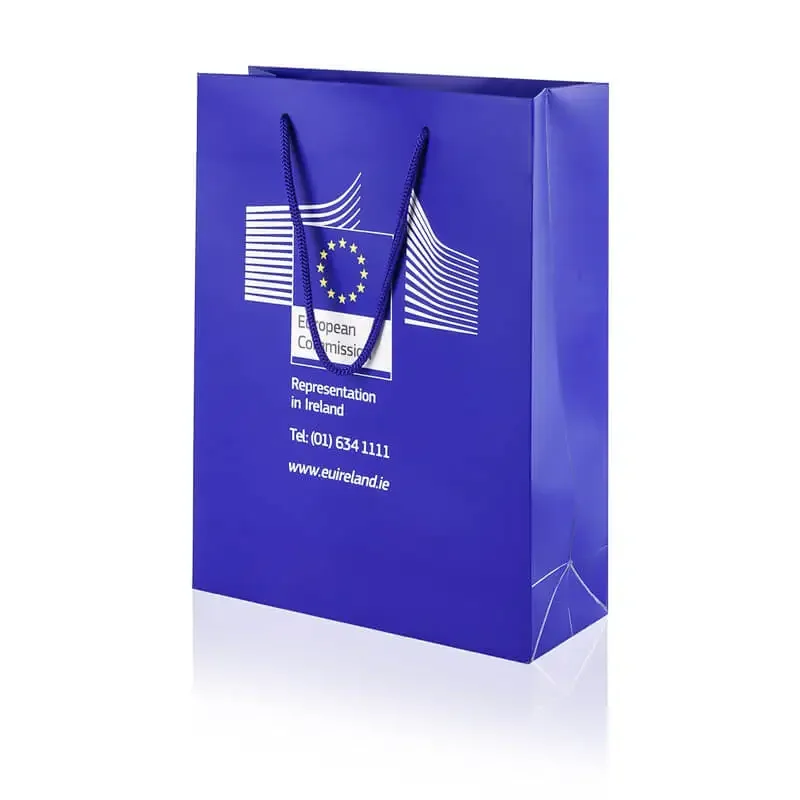 Custom Private Logo Printed Black Small Personalized Luxury Shopping Tote Gift Paper Bags With Chain Handles For Jewelry