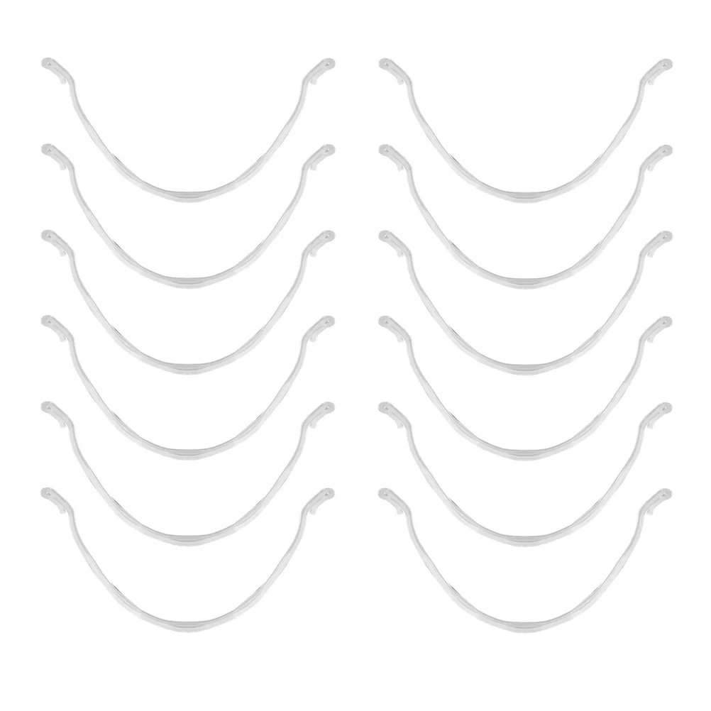 12 шт., кронштейн для маски для рта и носа, полоски для масок, вставка для лица, внутренний держатель, дышащий защитный ремень, полипропилен для детей