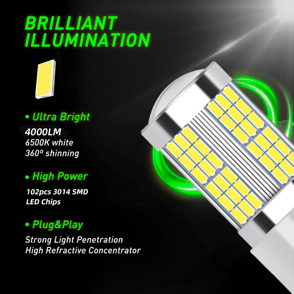 2 قطعة P21/5 واط سيارة LED Blubs النهار تشغيل أضواء DRL Canbus خطأ مجاني لسيتروين C4 MK2 B7 هاتشباك فان NC DS4 NX