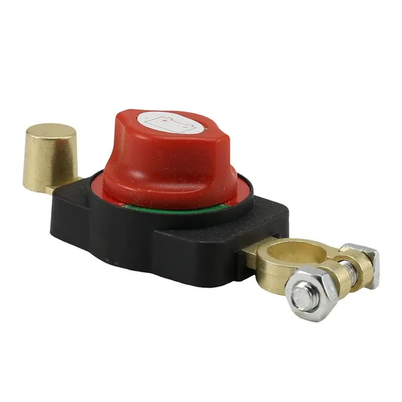For RV For Marine Boat Compatible 12V-48V Battery Power Disconnect Switch[ Pure Copper] Power Cut-Off Switch Universal