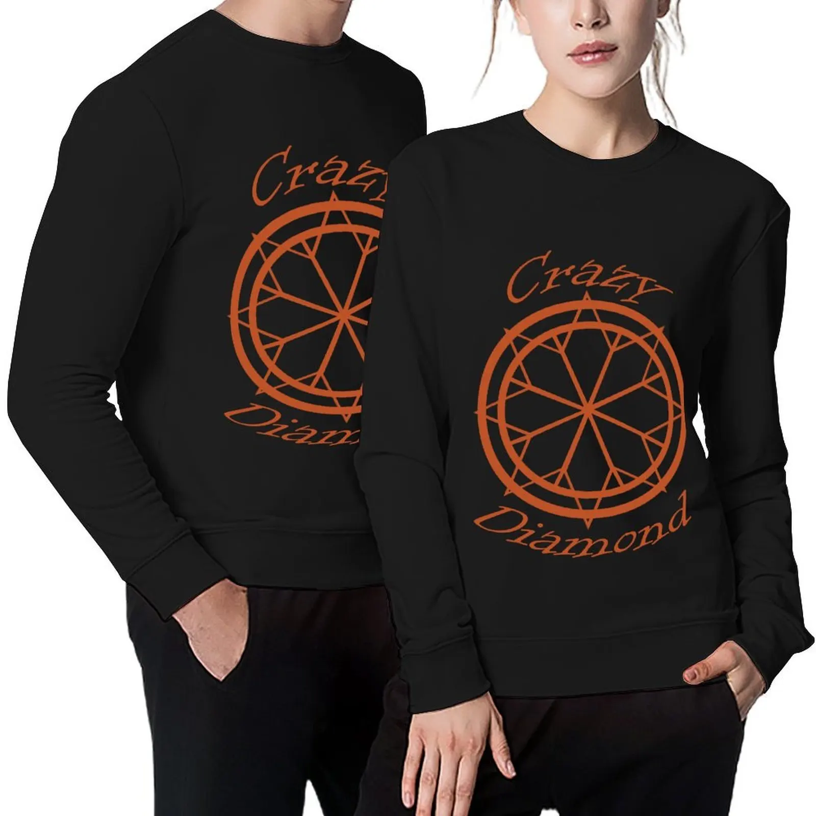 

Crazy Diamond Pullover blouse anime clothing men's clothing aesthetic clothing hooded sweatshirt