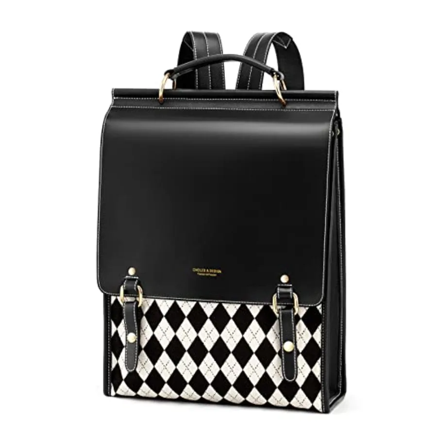 

Leather Backpack Purse For Women Fashion Ladies Vintage Bag Casual College Travel Backpacks Large bags