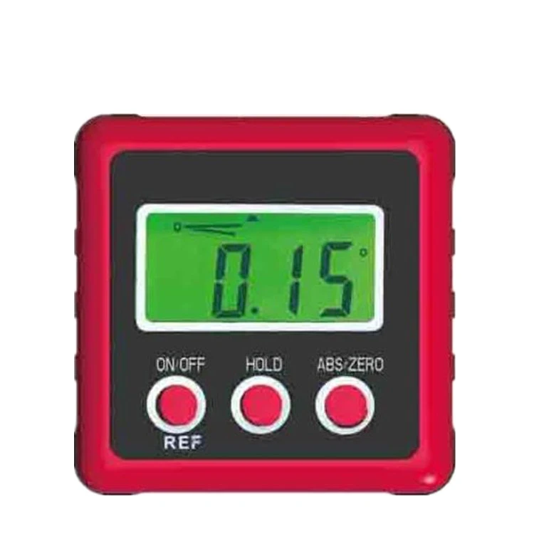 KNCOKAR Precision Digital Inclinometer Electron Goniometers 4*90 Degree Magnetic Base Digital Protractor Angle Finder Bevel Box