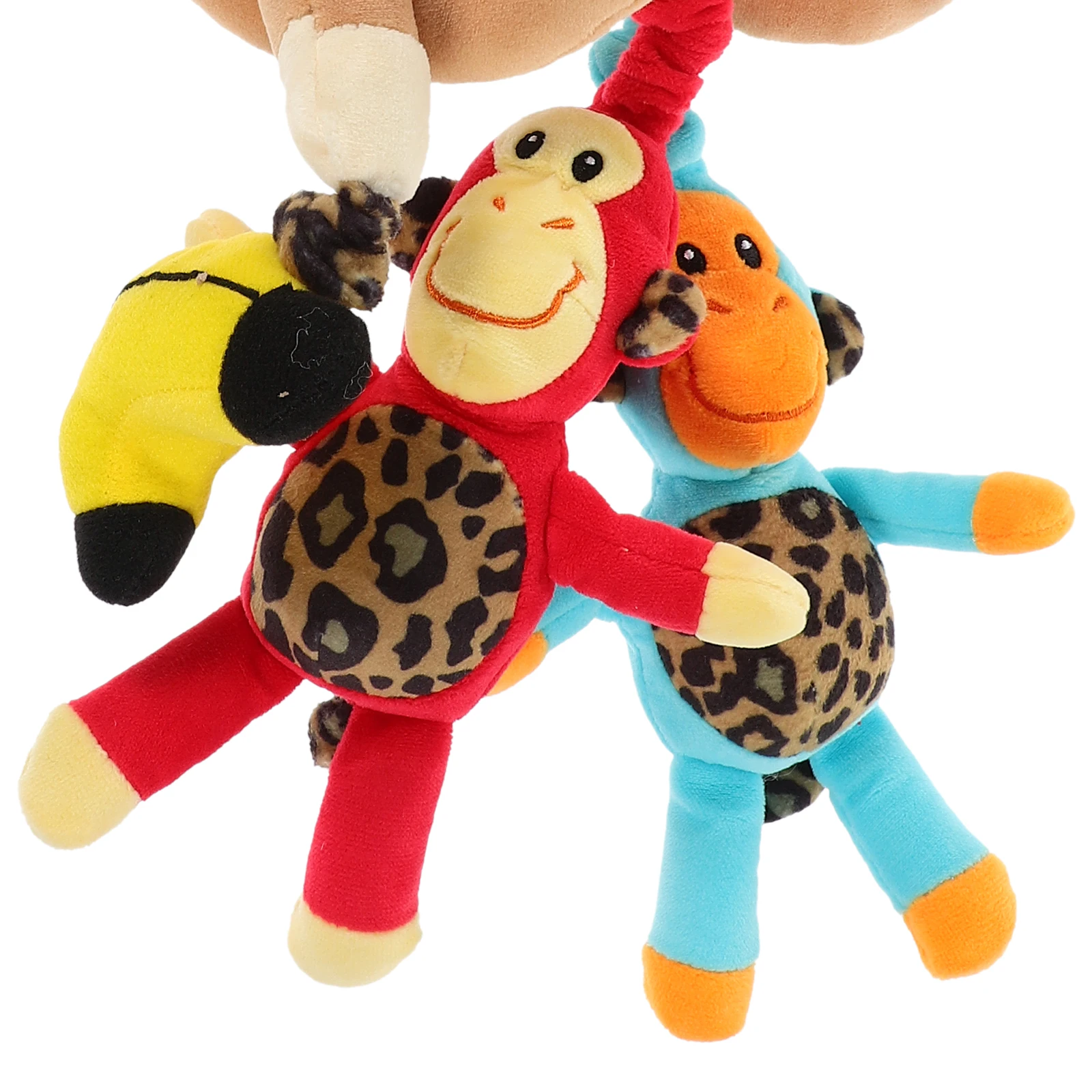 เตียงห่อลิงของเล่นเด็กกิจกรรมเกลียวรถเข็นเด็ก Travel เด็กวัยหัดเดินแขวน Bell Crib Soft Sensory Development Bright สี