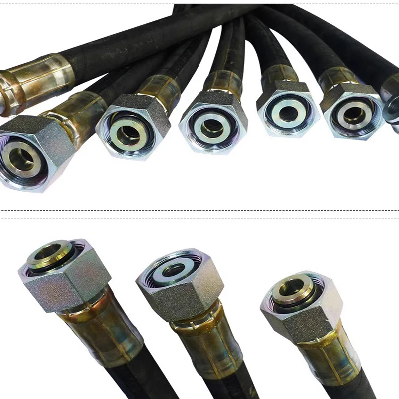Hochdruck-Ölleitung für Landwirtschaftsmaschinen, Hydraulik-Ölleitung 1-2m – Detail 3
